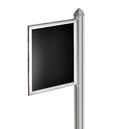 AZAR DISPLAYS 11" x 17" Double-Sided Slide-in Frame for Sky Tower Display 300275-SLV